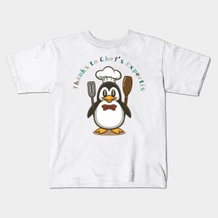 Penguin Chef Kids T-Shirt